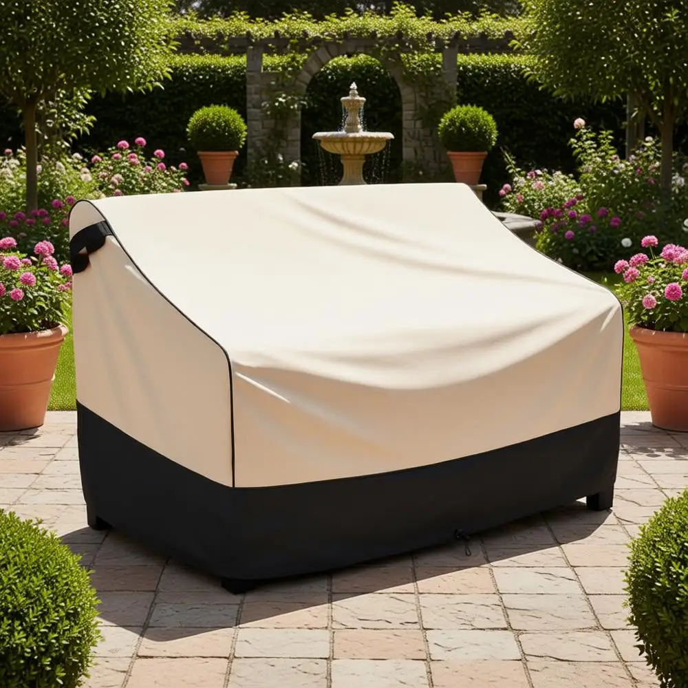 3-Seater Outdoor Waterproof Sofa Loveseat Bench Cover, 88W x 40D x 33H, Khaki
3-Seater Outdoor Waterproof Sofa Loveseat Bench Cover, 88W x 40D x 33H, Khaki