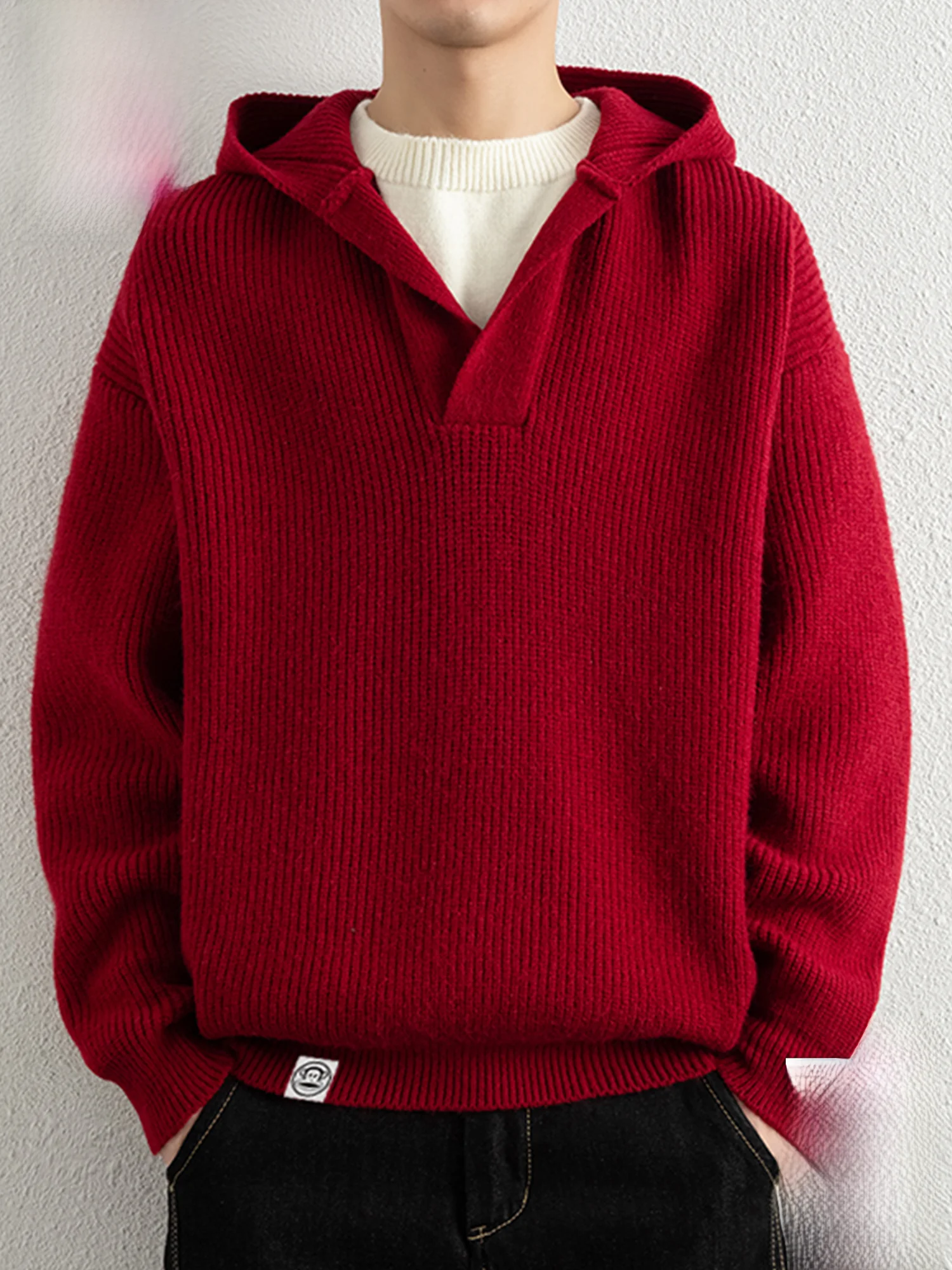 Толстовка Paul Frank M: Новая осенняя модная теплая однотонная вязаная кофта из мягкой полиэстеровой смеси с длинными рукавами
Толстовка Paul Frank M: Новая осенняя модная теплая однотонная вязаная кофта из мягкой полиэстеровой смеси с длинными рукавами