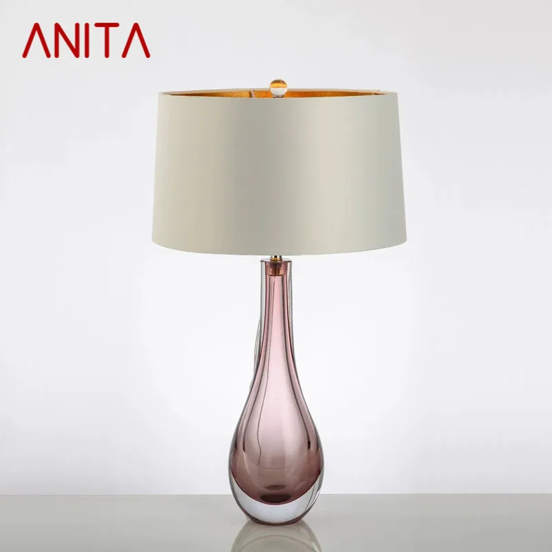 ANITA Nordic Modern Glaze Table Lamp Fashionable Art Iiving Room Bedroom Hotel LED Personality Originality Desk Light
ANITA Nordic Modern Glaze Table Lamp Fashionable Art Iiving Room Bedroom Hotel LED Personality Originality Desk Light