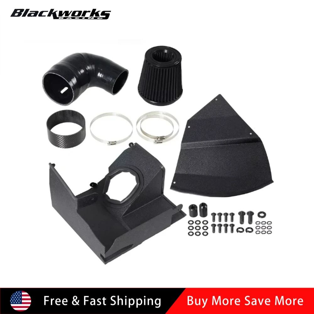 New Aluminium Tube Intake Pipe Kit Black Cold Air Filter System Engine Parts Car Air Intake Duct Tube for BMW G20 G21 320I 330I
New Aluminium Tube Intake Pipe Kit Black Cold Air Filter System Engine Parts Car Air Intake Duct Tube for BMW G20 G21 320I 330I