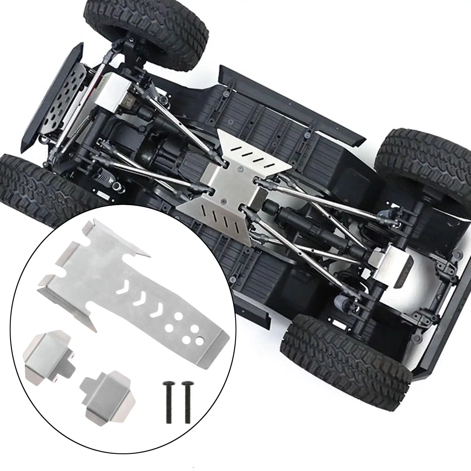 1/10 RC Car Chassis Armor Protector Protective Plate, Replacement, Spare Parts Professional Stainless Steel Skid Plate Guard
1/10 RC Car Chassis Armor Protector Protective Plate, Replacement, Spare Parts Professional Stainless Steel Skid Plate Guard