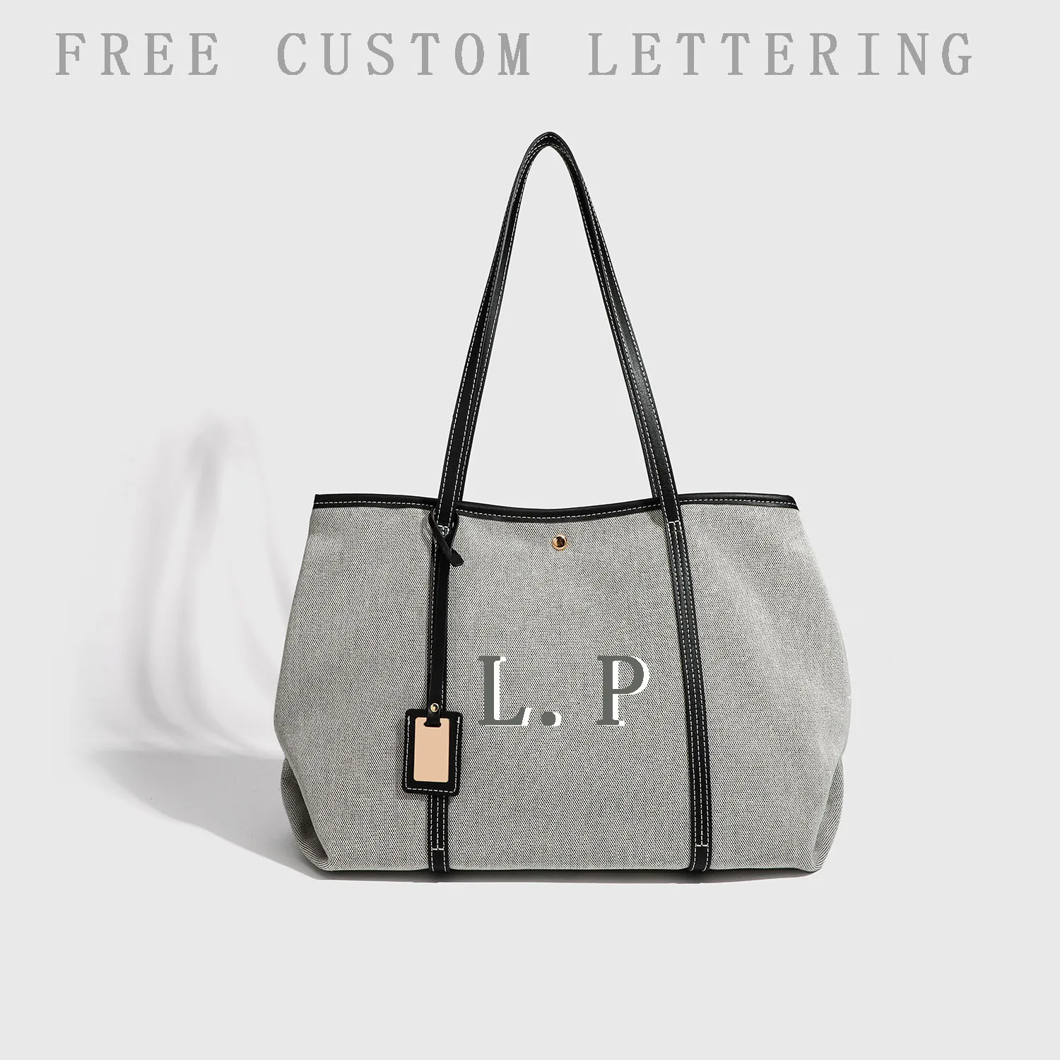 Customized personalized signature canvas tote bag 2025 new niche design large capacity women's casual handbag shoulder bag
Customized personalized signature canvas tote bag 2025 new niche design large capacity women's casual handbag shoulder bag