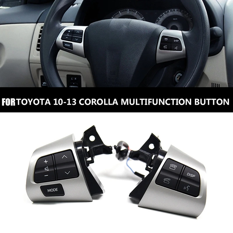 Автомобильная многофункциональная кнопка на руле для Toyota Corolla 2006-2013, детали, переключатель регулировки громкости звука 8425002230 84250-42070
Автомобильная многофункциональная кнопка на руле для Toyota Corolla 2006-2013, детали, переключатель регулировки громкости звука 8425002230 84250-42070