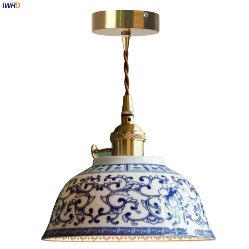 IWHD Flower Ceramic LED Pendant Lights Cafe Loft Bedside Living Room Kitchen Home Decor American Vintage Hanging Lamp Luminaria
IWHD Flower Ceramic LED Pendant Lights Cafe Loft Bedside Living Room Kitchen Home Decor American Vintage Hanging Lamp Luminaria