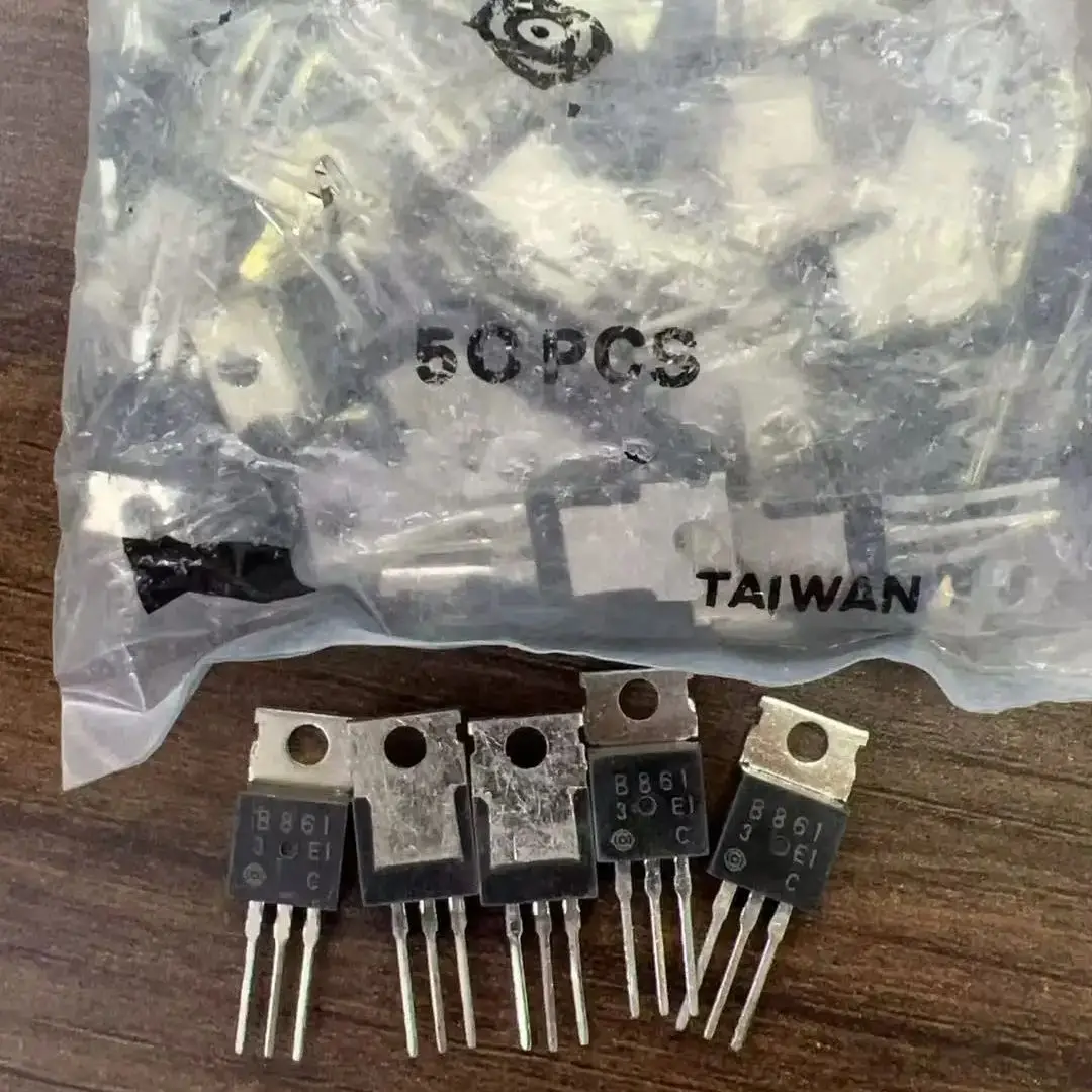 2SB861 B861 TO220(5pcs) Silicon PNP Triple Diffused Electronic components
2SB861 B861 TO220(5pcs) Silicon PNP Triple Diffused Electronic components