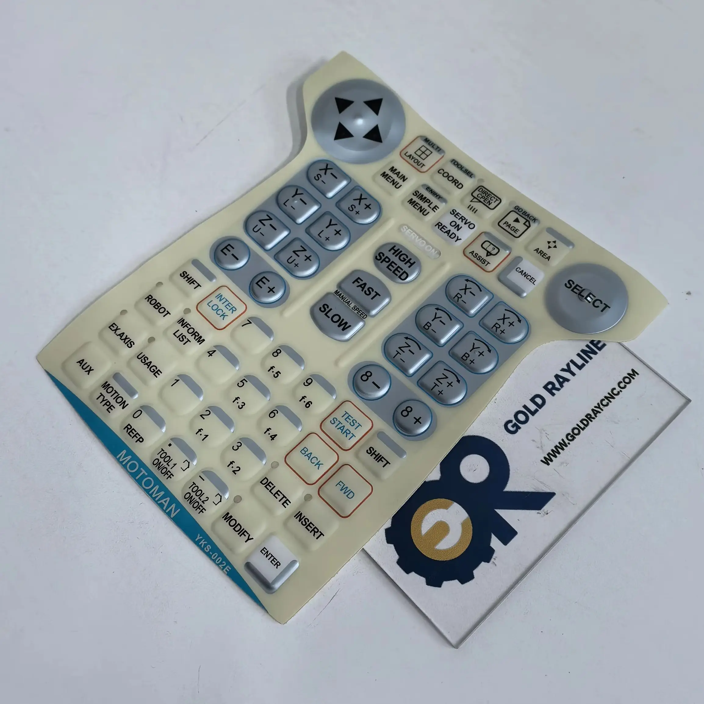 New Yaskawa YKS-002E Membrane Keypad Expedited Delivery
New Yaskawa YKS-002E Membrane Keypad Expedited Delivery