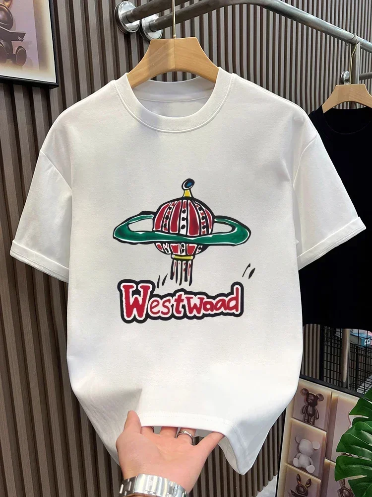 2025 Summer High Quality New Cartoon Color Printed Tide Brand Tee American T-shirt Casual Round Neck Short Sleeve
2025 Summer High Quality New Cartoon Color Printed Tide Brand Tee American T-shirt Casual Round Neck Short Sleeve