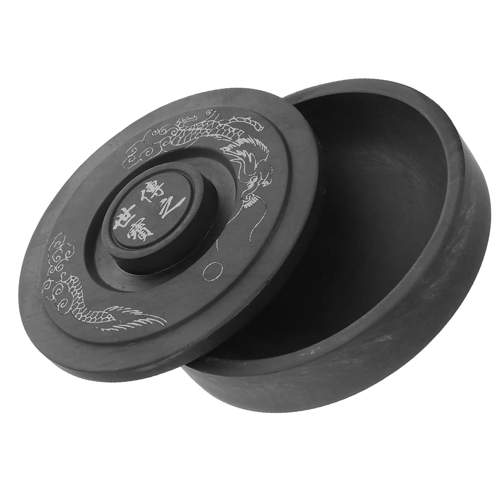 Portable 5 Inch Vintage Inkstone for Chinese Calligraphy Smooth Surface Ideal Beginners Practice Tool Compact Design with Lid
Portable 5 Inch Vintage Inkstone for Chinese Calligraphy Smooth Surface Ideal Beginners Practice Tool Compact Design with Lid