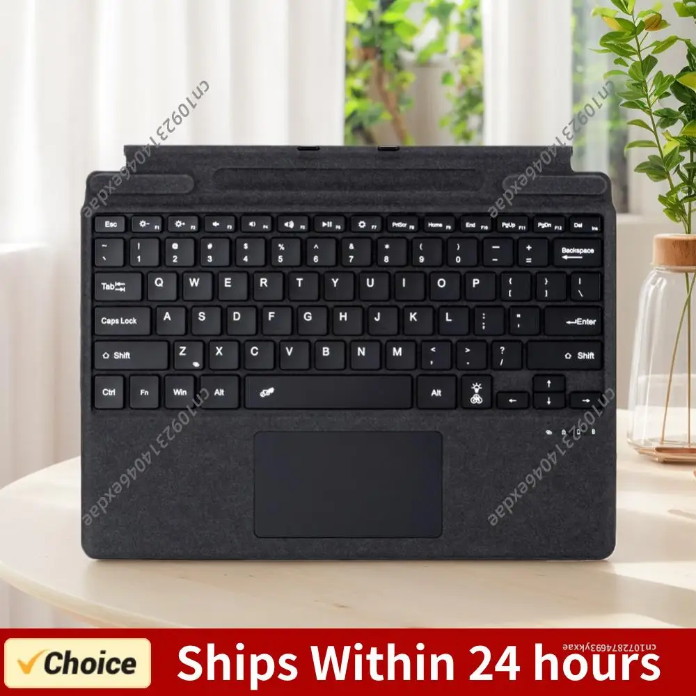 Bluetooth-совместимая магнитная беспроводная клавиатура с зарядкой Type-C и 7-цветной подсветкой для Microsoft Surface Pro 8/9/X/10/11
Bluetooth-совместимая магнитная беспроводная клавиатура с зарядкой Type-C и 7-цветной подсветкой для Microsoft Surface Pro 8/9/X/10/11