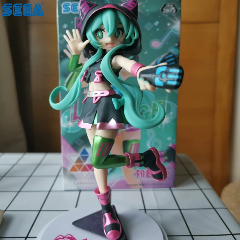 SEGA Luminasta Hatsune Miku series Hatsune Miku(Performance Stage) 18cm PVC Anime Figurine Collection Model Toy
SEGA Luminasta Hatsune Miku series Hatsune Miku(Performance Stage) 18cm PVC Anime Figurine Collection Model Toy