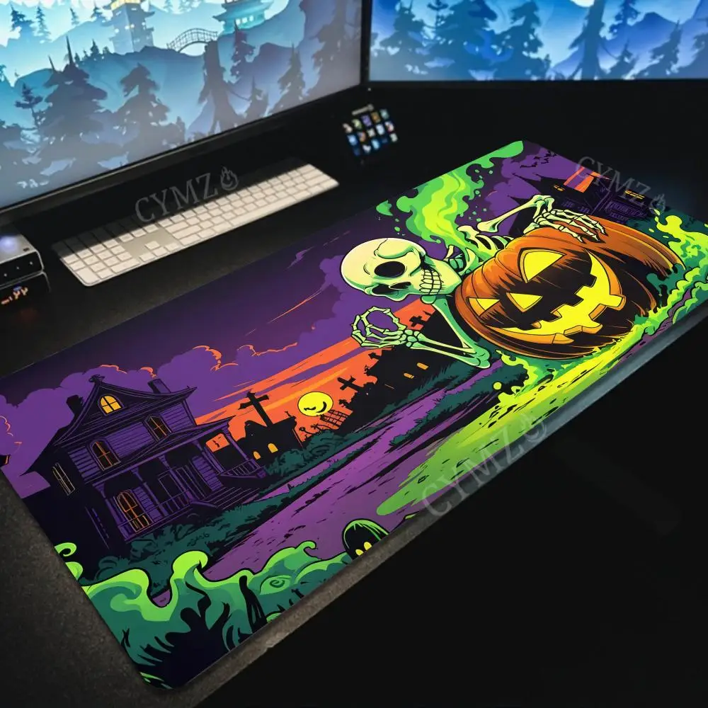 Terrifying pumpkin lantern and skeleton figure design Mouse Pad Desk Mat gaming pad Non-Slip Stitched Edge mtg playmat mauspad
Terrifying pumpkin lantern and skeleton figure design Mouse Pad Desk Mat gaming pad Non-Slip Stitched Edge mtg playmat mauspad