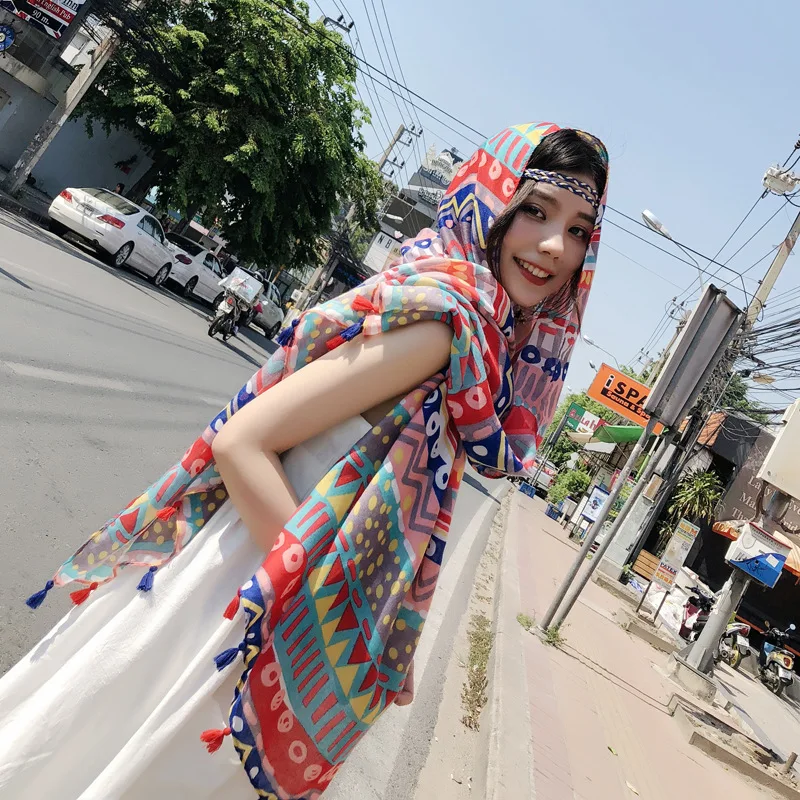 Beach Scarf for Women 1PC Oversized Shawl Summer Sun Protection Scarf Multipurpose Fashion Accessory Travel Photography
Beach Scarf for Women 1PC Oversized Shawl Summer Sun Protection Scarf Multipurpose Fashion Accessory Travel Photography