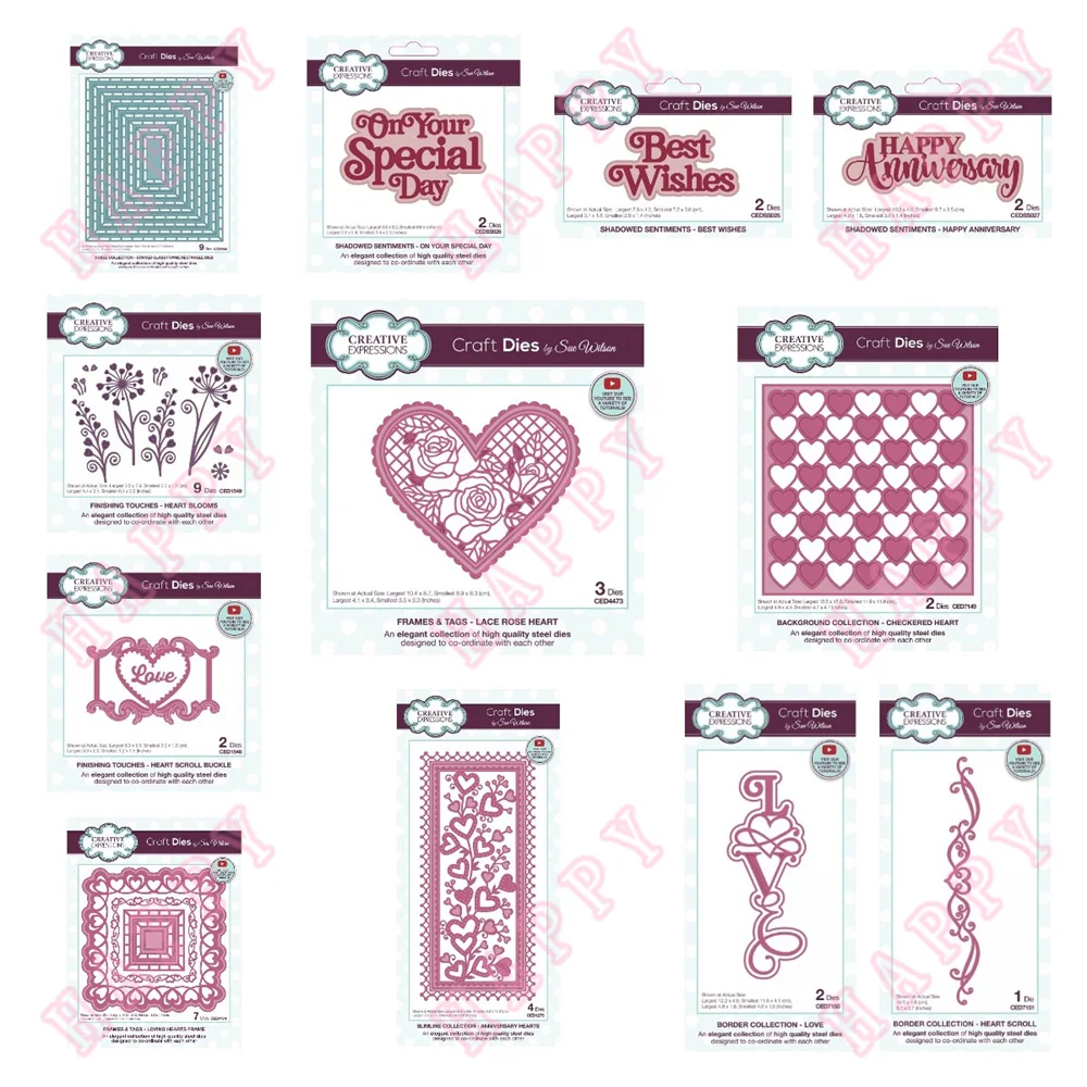 Metal Cutting Dies Love Flowers Leaves DIY Scrapbook Envelope Diary Photo Album Paper Cards Decorative Craft Embossing Template
Metal Cutting Dies Love Flowers Leaves DIY Scrapbook Envelope Diary Photo Album Paper Cards Decorative Craft Embossing Template