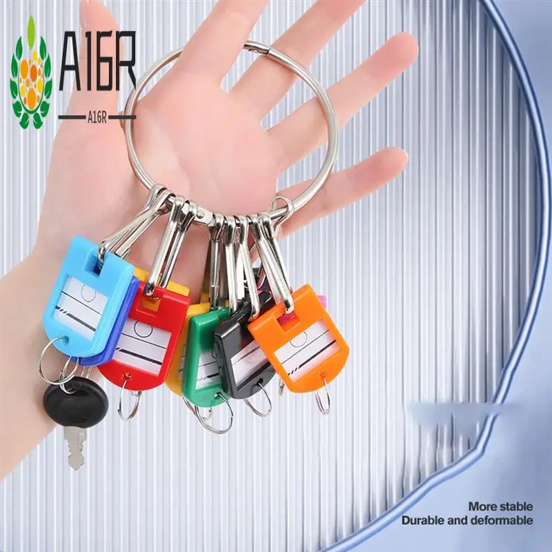 A16R-Portable Metal Ring Key Organizer Durable In Use With 30 Spring Hooks & Key Tags With Ring And Label Window
A16R-Portable Metal Ring Key Organizer Durable In Use With 30 Spring Hooks & Key Tags With Ring And Label Window