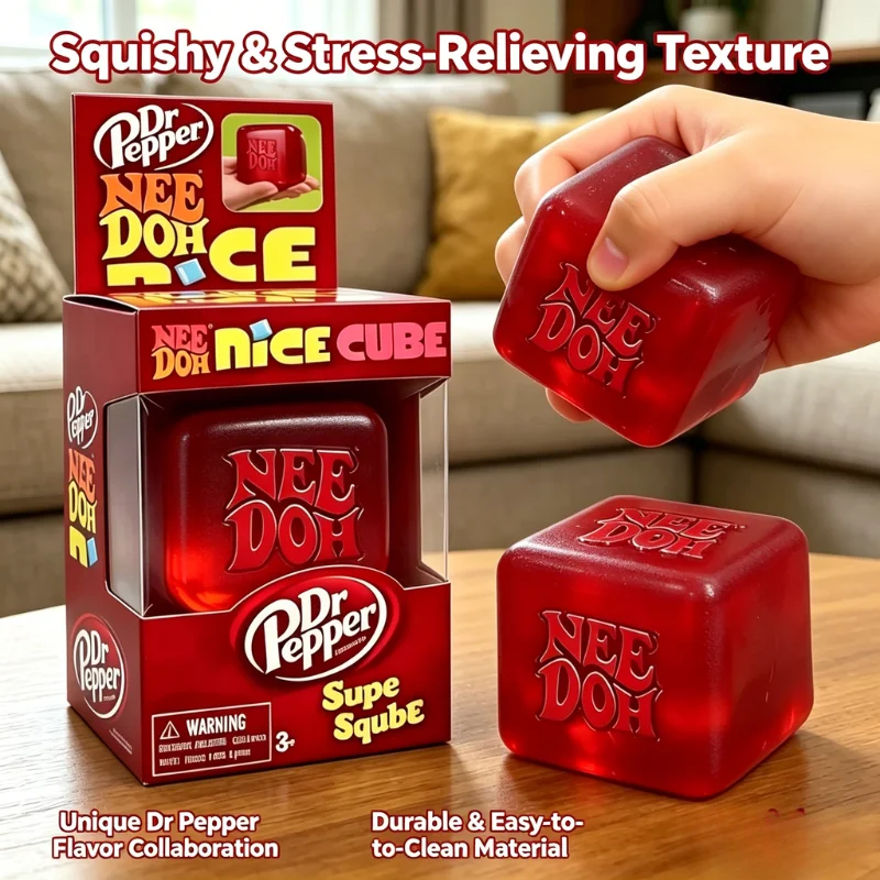 Premium Needoh Squish Cube Toy, Anxiety Relief Squeeze Fidget Toy, Casual Hand Playing Toy for Everyone
Premium Needoh Squish Cube Toy, Anxiety Relief Squeeze Fidget Toy, Casual Hand Playing Toy for Everyone