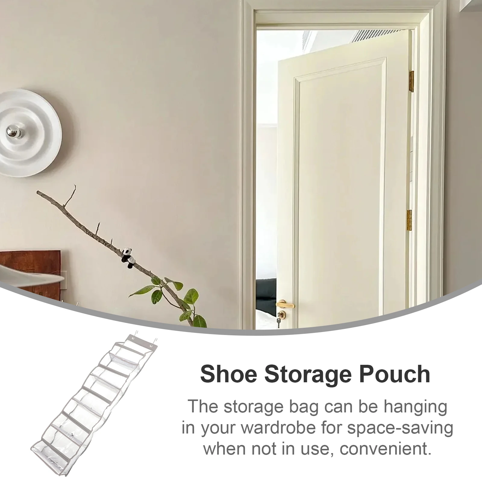 8 Layers Large Capacity Storage Bag Grey Oxford Cloth PVC Hanging Organizer for Door Wardrobe Wall Multi-function Storage Pouch
8 Layers Large Capacity Storage Bag Grey Oxford Cloth PVC Hanging Organizer for Door Wardrobe Wall Multi-function Storage Pouch