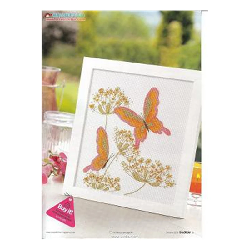 Cross Stitch Kit Magazine Style Butterfly 18CT 14CT 11CT Precision Print DIY Manual Embroidery Material Pack
Cross Stitch Kit Magazine Style Butterfly 18CT 14CT 11CT Precision Print DIY Manual Embroidery Material Pack