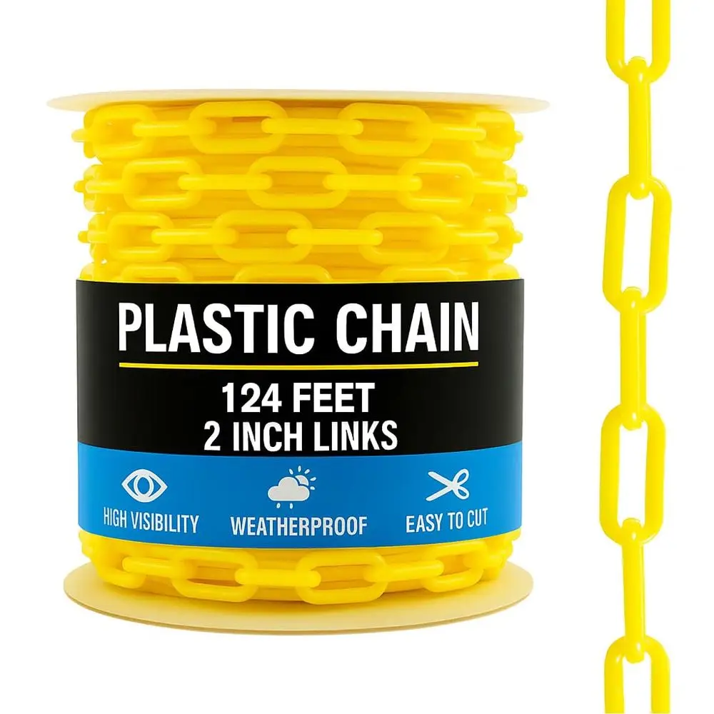Пластиковая цепь Houseables, защитный барьер, звенья 2 дюйма, легкий вес, УФ-защита, для организации очереди или контроля толпы, декоративная, для оформления.
Пластиковая цепь Houseables, защитный барьер, звенья 2 дюйма, легкий вес, УФ-защита, для организации очереди или контроля толпы, декоративная, для оформления.
