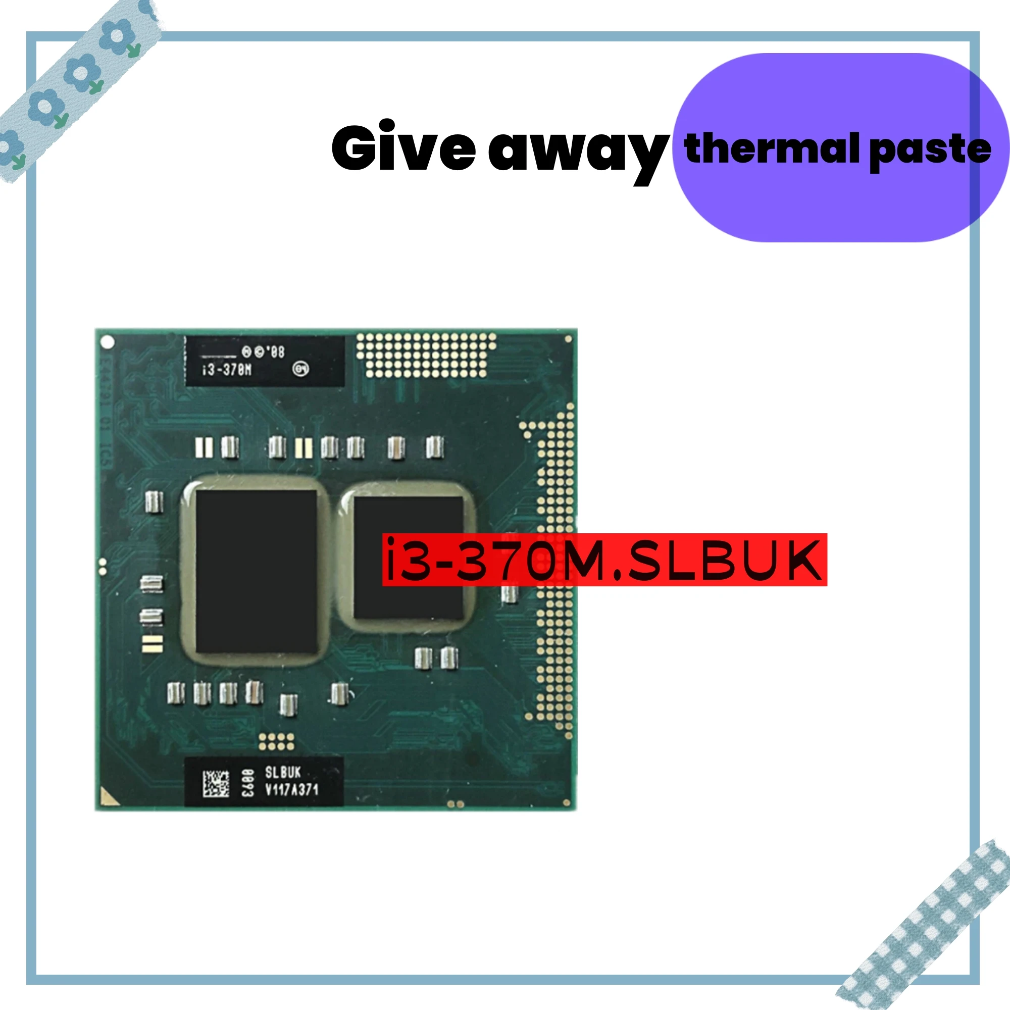 Core i3-370M i3 370M SLBUK 2,4 ГГц, двухъядерный четырехпоточный процессор, 3 Вт, 35 Вт, разъем G1/rPGA988A
Core i3-370M i3 370M SLBUK 2,4 ГГц, двухъядерный четырехпоточный процессор, 3 Вт, 35 Вт, разъем G1/rPGA988A