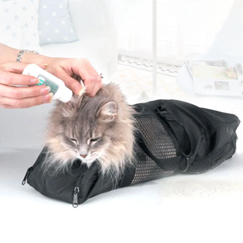 Pet Bath Oxford Cloth Wear Resistant Reusable Cat Shower Mesh Bag Kitten Bathing Travel Lightweight Portable Pet Grooming
Pet Bath Oxford Cloth Wear Resistant Reusable Cat Shower Mesh Bag Kitten Bathing Travel Lightweight Portable Pet Grooming