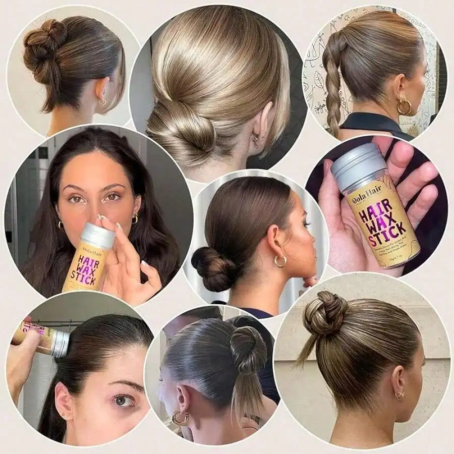 Hair Wax Stick For Flyaway Control And Styling Pomade Women Men
Hair Wax Stick For Flyaway Control And Styling Pomade Women Men