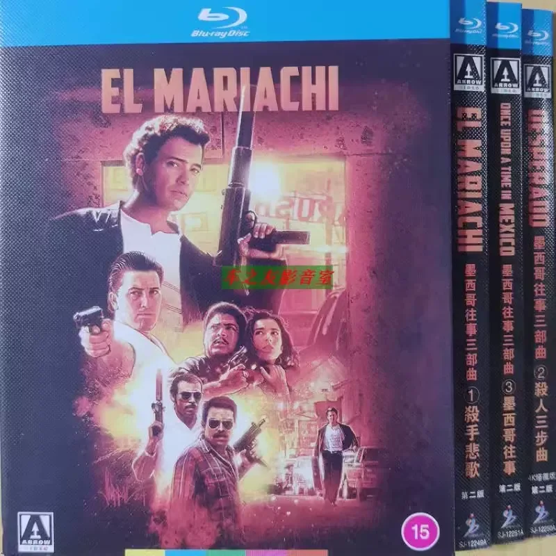 BD Blu-ray classic old movies Mexican past trilogy English audio Chinese and English subtitles
BD Blu-ray classic old movies Mexican past trilogy English audio Chinese and English subtitles