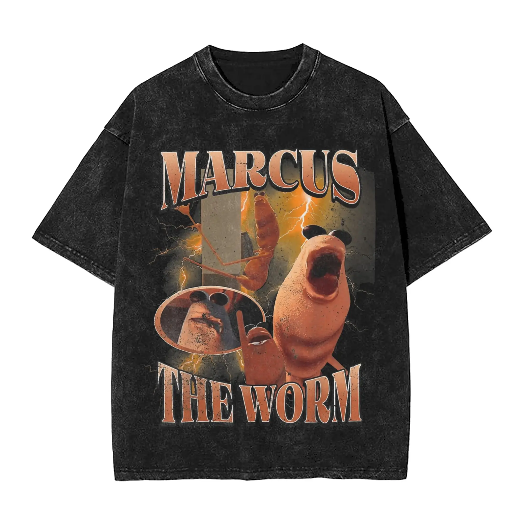 Funny Robert Help Marcus The Worm T Shirt Hip Hop Washed Short Sleeve T-Shirt Vintage for Men Women Streetwear Printed Tee Shirt
Funny Robert Help Marcus The Worm T Shirt Hip Hop Washed Short Sleeve T-Shirt Vintage for Men Women Streetwear Printed Tee Shirt
