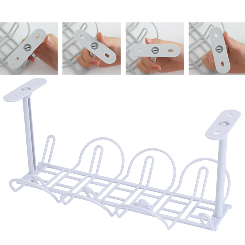 Desk Storage Organizer Rack Basket Cable Box Hanging Stackable Mount Shelf Office Supplies Lightweight Portable
Desk Storage Organizer Rack Basket Cable Box Hanging Stackable Mount Shelf Office Supplies Lightweight Portable