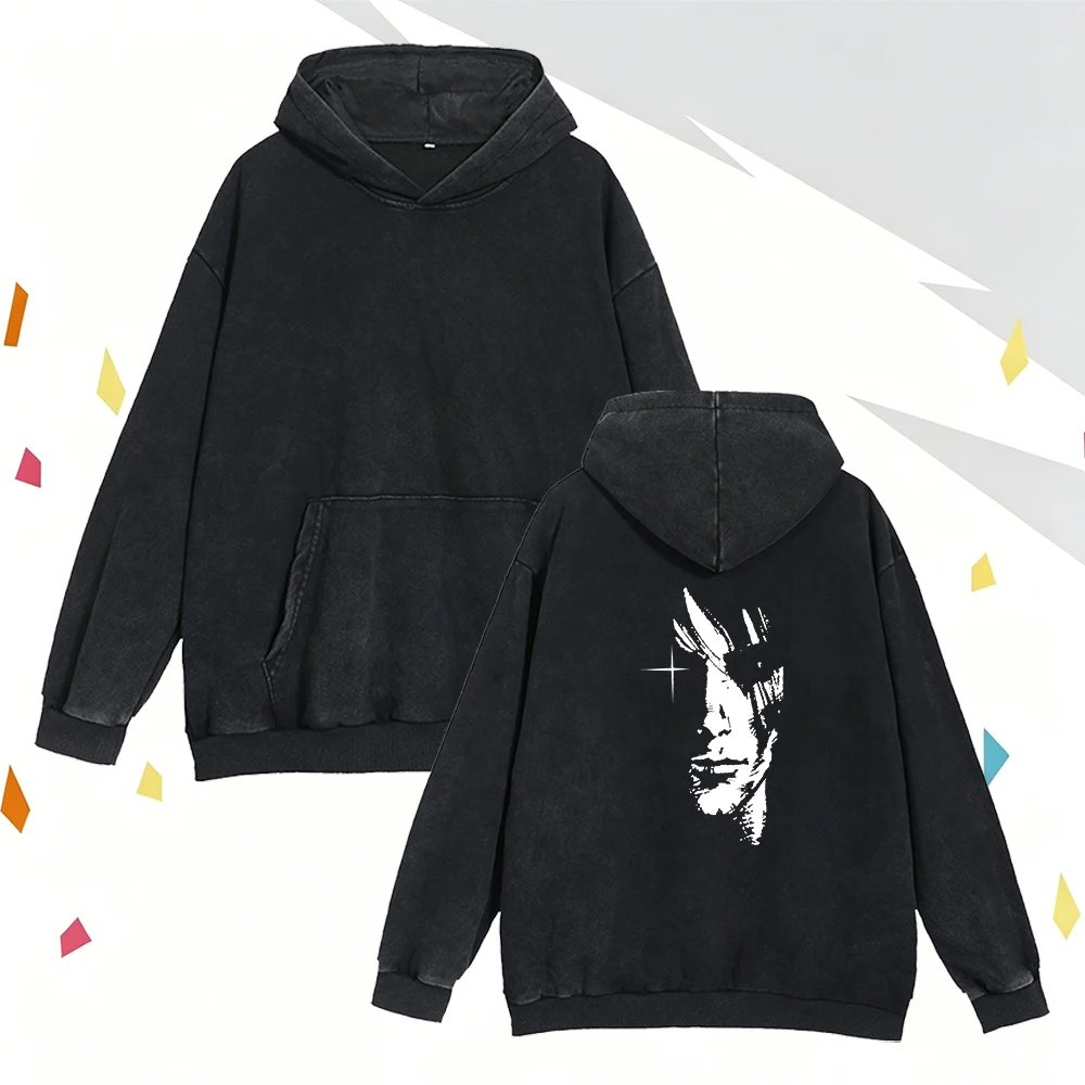 Vintage Washed Distressed Black Hoodie Long Sleeve Casual Pullover Streetwear Gothic Hooded Sweatshirt Dark Abstract Face Print
Vintage Washed Distressed Black Hoodie Long Sleeve Casual Pullover Streetwear Gothic Hooded Sweatshirt Dark Abstract Face Print