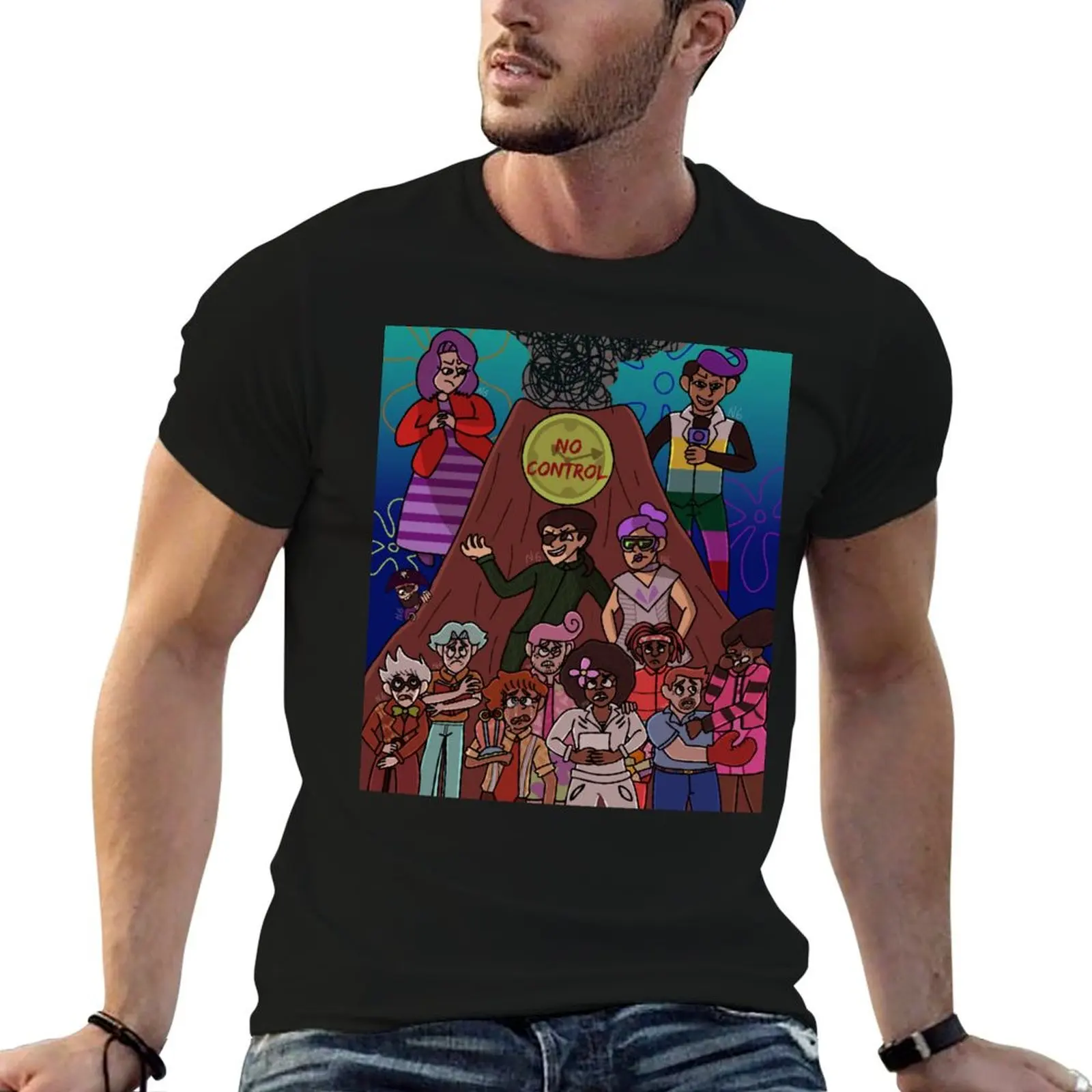 No Control!! T-Shirt korean fashion boys animal print fashion shirts plain t shirts men
No Control!! T-Shirt korean fashion boys animal print fashion shirts plain t shirts men