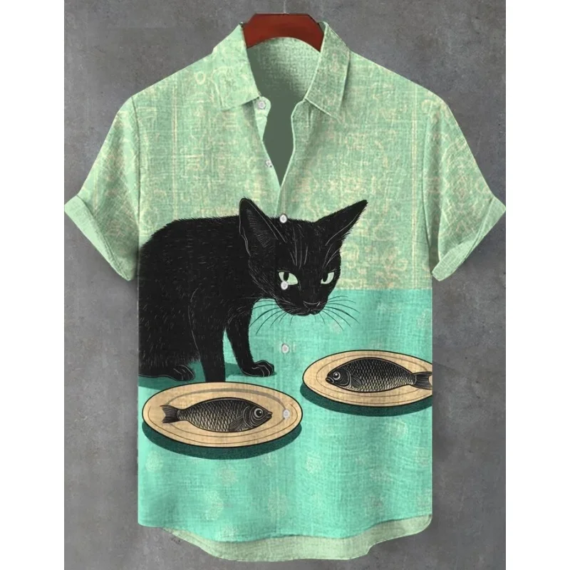 Fashion Men's Graphics Shirts Short Sleeved Button Down Lapel Shirts For Summer Oversized Tops Vacation Casual Hawaiian Shirts
Fashion Men's Graphics Shirts Short Sleeved Button Down Lapel Shirts For Summer Oversized Tops Vacation Casual Hawaiian Shirts
