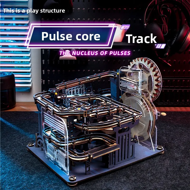 Деревянный 3D-пазл Night City Hub Marble Run, конструктор-модель «Американские горки», креативный праздничный подарок для взрослых и детей
Деревянный 3D-пазл Night City Hub Marble Run, конструктор-модель «Американские горки», креативный праздничный подарок для взрослых и детей