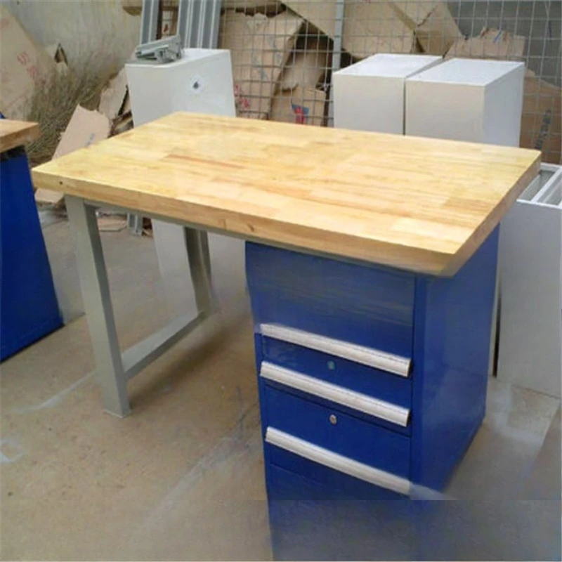 Solid wood workbench Mechanical workshop Beech board fitter bench Multifunctional shock absorption station table
Solid wood workbench Mechanical workshop Beech board fitter bench Multifunctional shock absorption station table