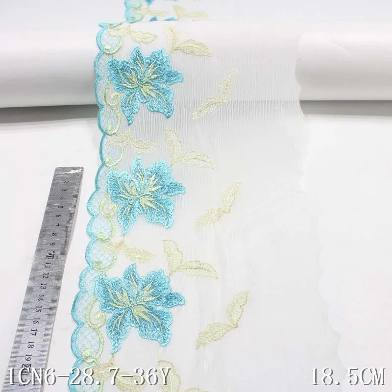 32Yards Lace DIY Women Panty Sewing Accessories Trim Blue Embroidery Lace Fabrics Accessories for Lingerie Needle Works
32Yards Lace DIY Women Panty Sewing Accessories Trim Blue Embroidery Lace Fabrics Accessories for Lingerie Needle Works
