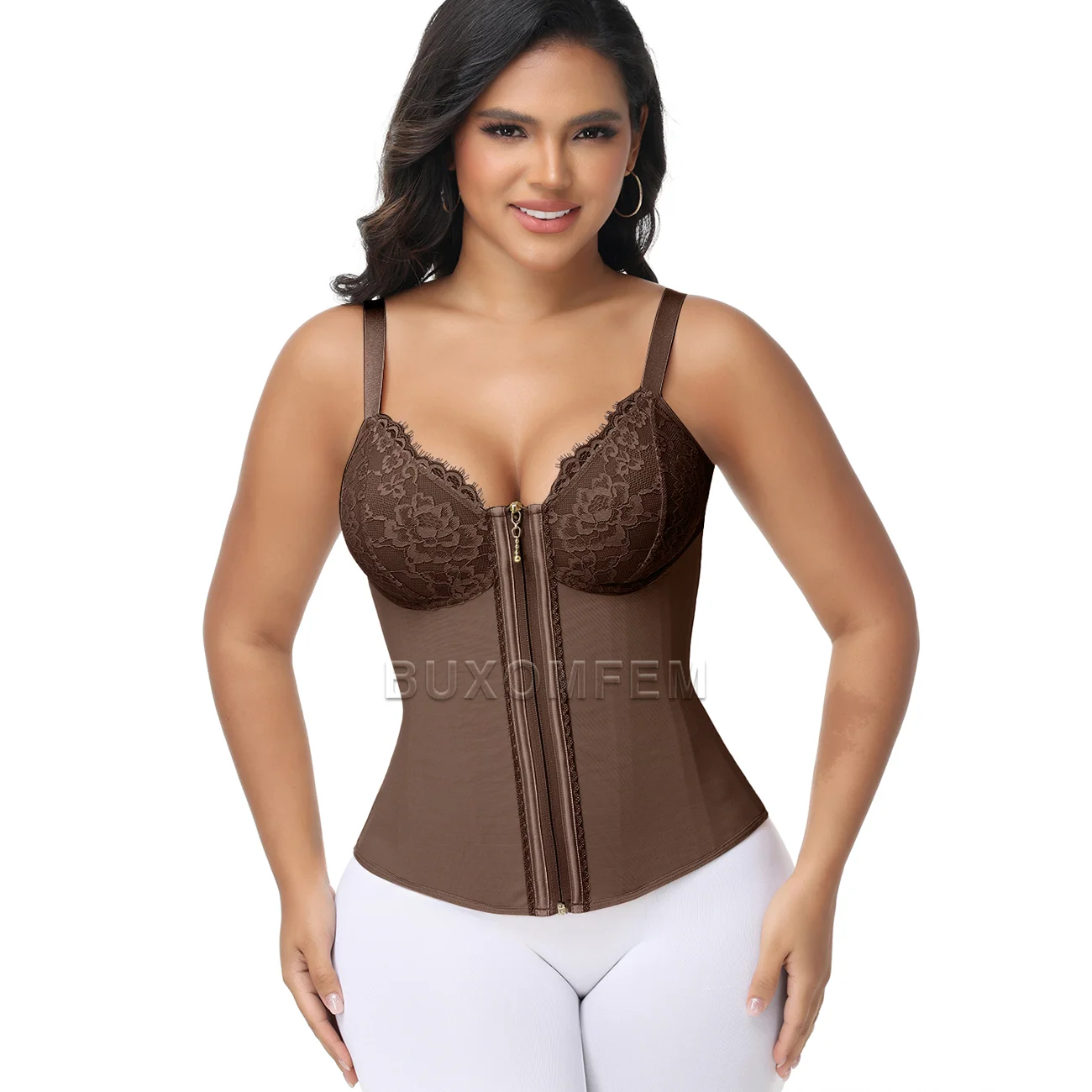 Женские сжатые топы Fajas Colombianas для похудения с бюстгальтером, корректирующее белье для коррекции осанки, женские формирователи живота
Женские сжатые топы Fajas Colombianas для похудения с бюстгальтером, корректирующее белье для коррекции осанки, женские формирователи живота