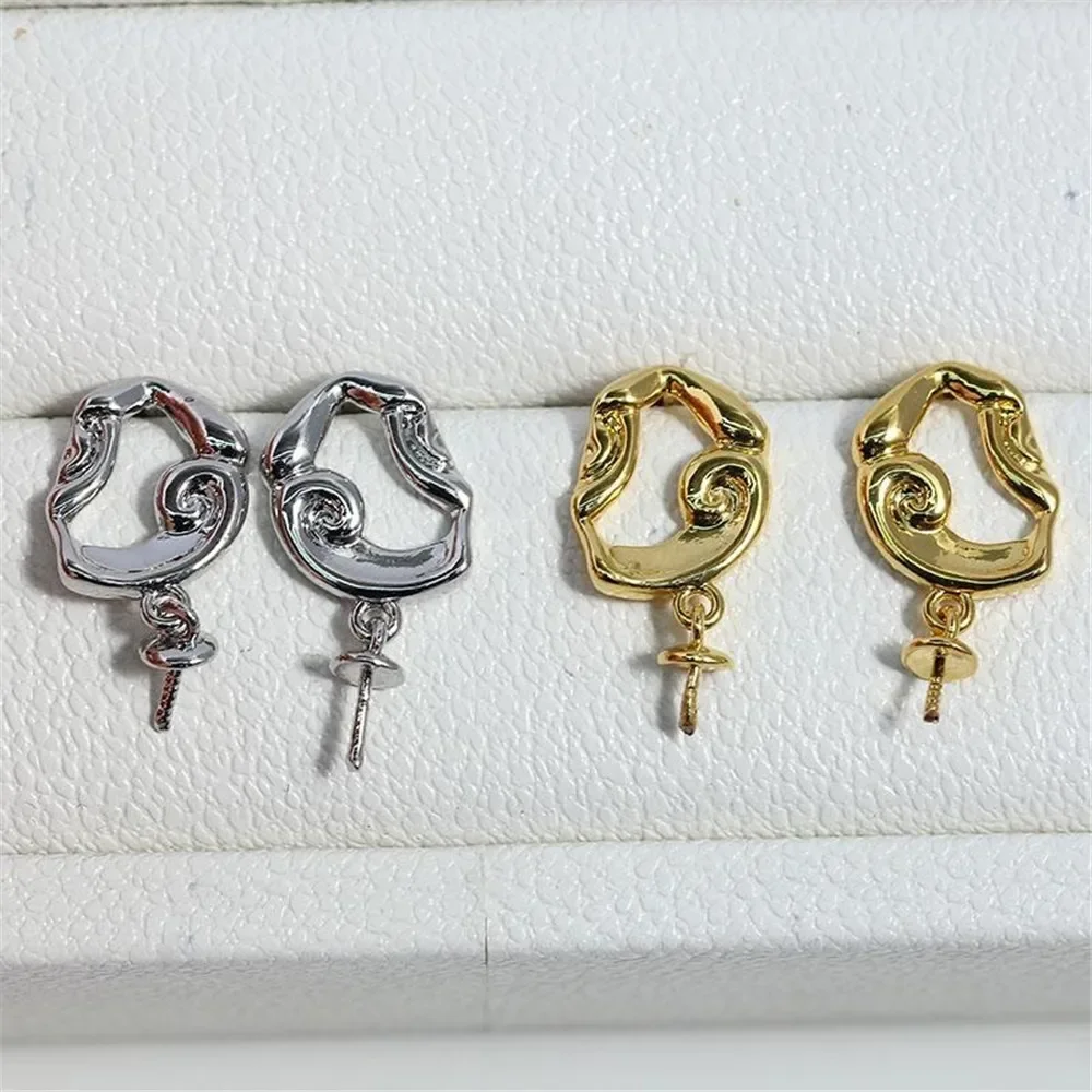 Gold Plated Pearl Earring Settings, DIY Jewelry Making Supplies, Blank Ear Stud Bases for Handmade Accessories, No Pearl
Gold Plated Pearl Earring Settings, DIY Jewelry Making Supplies, Blank Ear Stud Bases for Handmade Accessories, No Pearl
