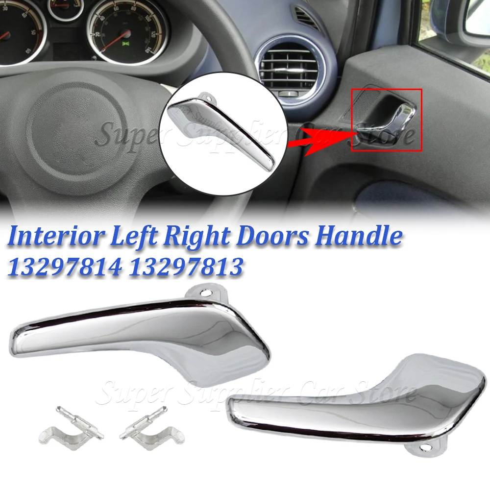New For Opel Corsa D 2006-2014 A Pair Car Plated Plastic Stainless Auto Interior Doors Handle Left or Right 13297814 13297813
New For Opel Corsa D 2006-2014 A Pair Car Plated Plastic Stainless Auto Interior Doors Handle Left or Right 13297814 13297813
