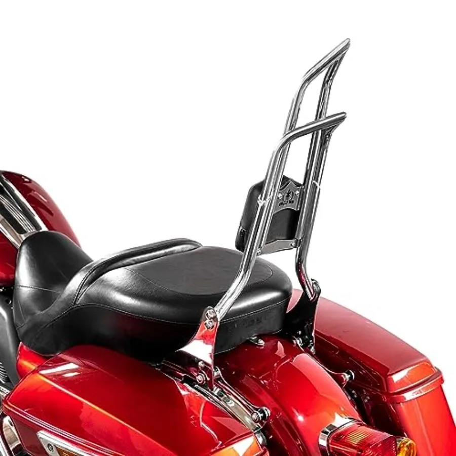 28" Height Sissy Bar Passenger Backrest Detachable Compatible with Harley Touring Street Glide Electra Road Glide Road King 200
28" Height Sissy Bar Passenger Backrest Detachable Compatible with Harley Touring Street Glide Electra Road Glide Road King 200