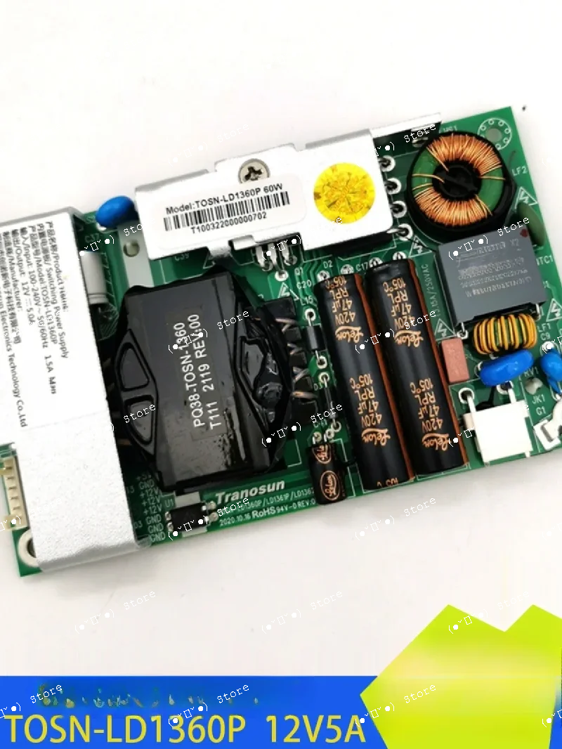 New TOSN-LD1360P power board Tranosun12V5A industrial control commercial display subway power supply
New TOSN-LD1360P power board Tranosun12V5A industrial control commercial display subway power supply