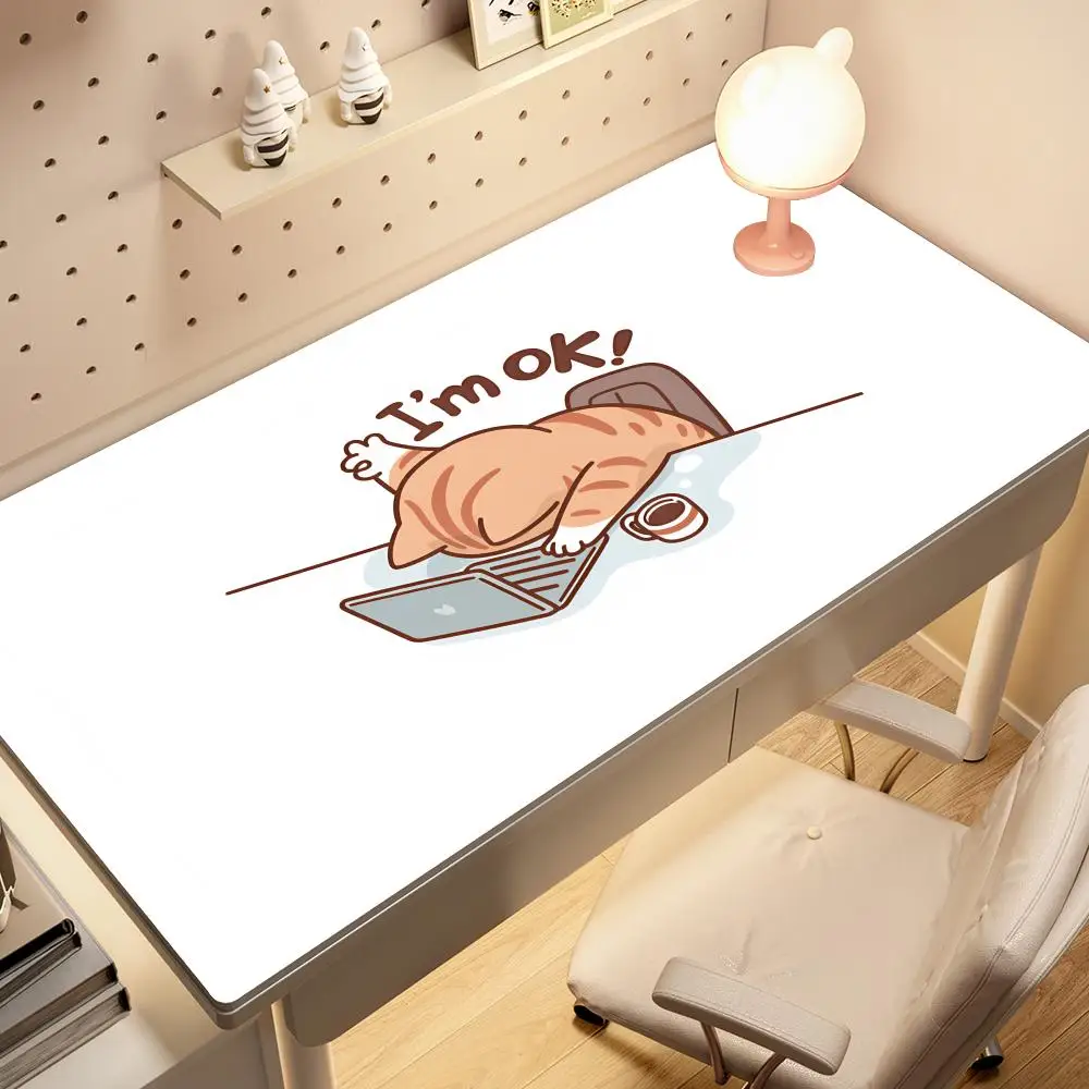HYBXAXC Fun cartoon cat Mouse Pad Large AntiSlip Rubber Gaming MousePad Durable Table Pads Seam Edge Game Keyboard Long Desk Mat
HYBXAXC Fun cartoon cat Mouse Pad Large AntiSlip Rubber Gaming MousePad Durable Table Pads Seam Edge Game Keyboard Long Desk Mat
