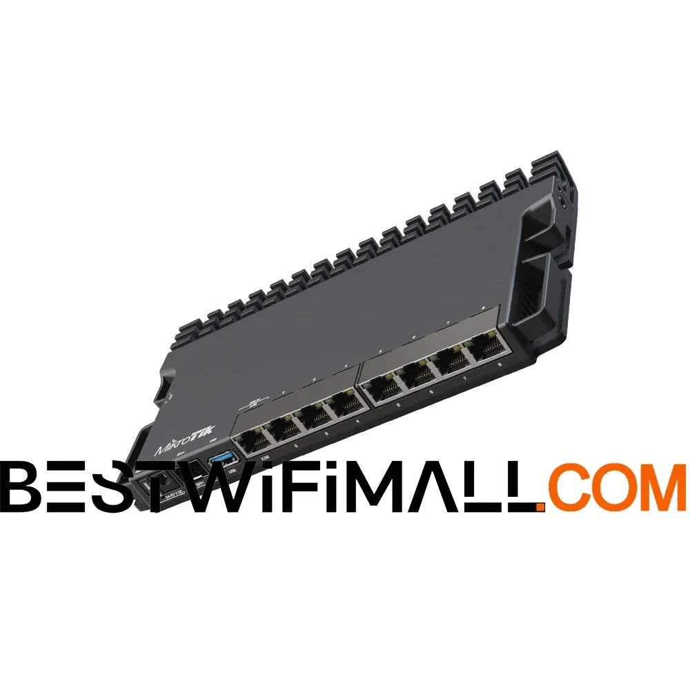 MikroTik RB5009UG+S+IN Router, Ultimate Heavy-Duty Home Lab Smart With USB 3.0 1G and 2.5G Ethernet 1x10G SFP+Cage
MikroTik RB5009UG+S+IN Router, Ultimate Heavy-Duty Home Lab Smart With USB 3.0 1G and 2.5G Ethernet 1x10G SFP+Cage