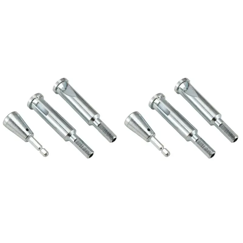 Набор инструментов ABKJ-6Pcs для скручивания проводов для дрели - 3-х/5-ти направленный инструмент для зачистки и скручивания электрических проводов для дрели
Набор инструментов ABKJ-6Pcs для скручивания проводов для дрели - 3-х/5-ти направленный инструмент для зачистки и скручивания электрических проводов для дрели