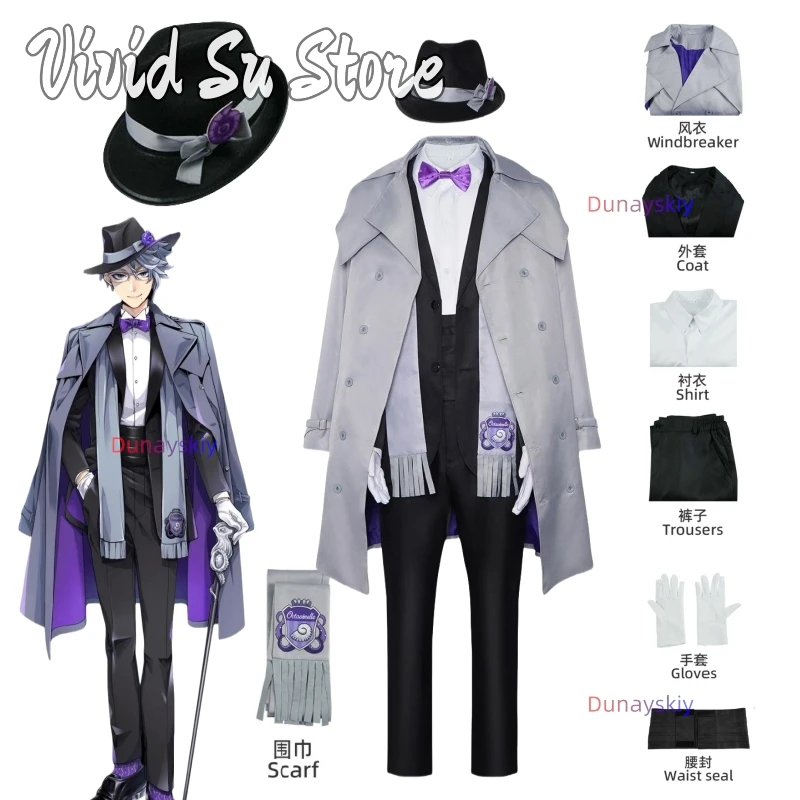 Игра Twisted Azul Ashengrotto для взрослых Floyd Wonderland, униформа, наряд на Хэллоуин, карнавальный костюм для вечеринки, карнавальный костюм 
Игра Twisted Azul Ashengrotto для взрослых Floyd Wonderland, униформа, наряд на Хэллоуин, карнавальный костюм для вечеринки, карнавальный костюм