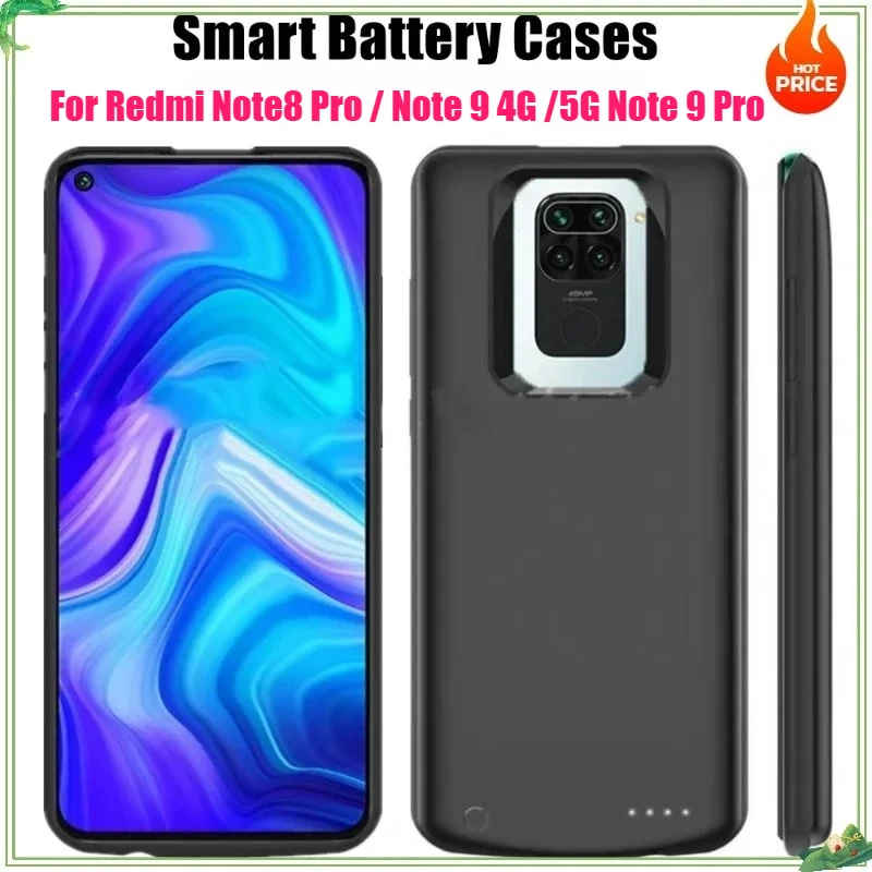 Powerbank Case For Xiaomi Redmi Note 9 4G Backup Battery Cases 10000mAh External Battery Power Bank Portable Charging Cover
Powerbank Case For Xiaomi Redmi Note 9 4G Backup Battery Cases 10000mAh External Battery Power Bank Portable Charging Cover