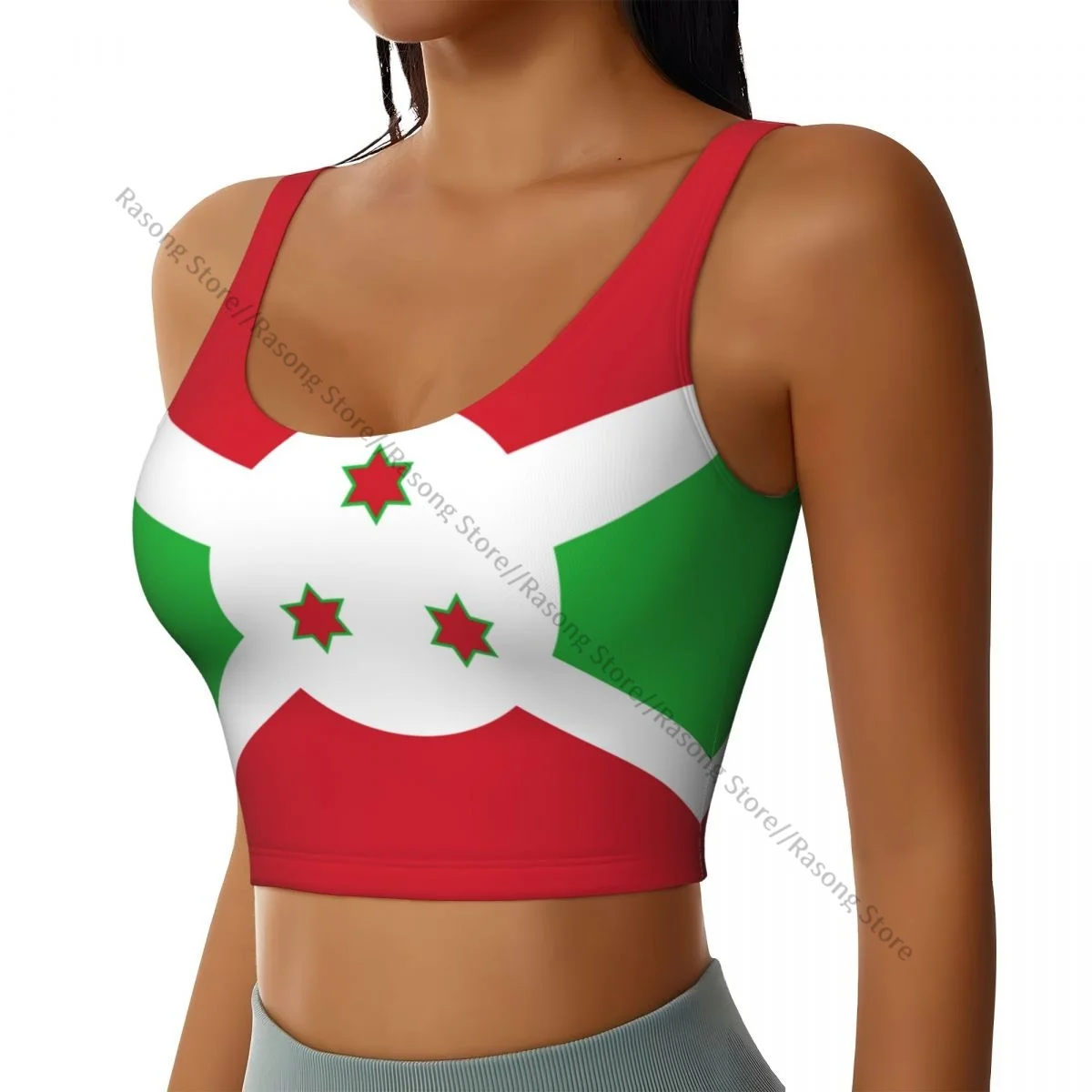 Women Sexy Sports Vest Burundi Flag Female Streetwear Sport Lingerie Tee Crop Top
Women Sexy Sports Vest Burundi Flag Female Streetwear Sport Lingerie Tee Crop Top