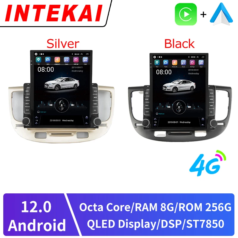 9.7" Vertical Style Tesla Screen Android 12.0 for Kia Rio 3 Morning 2005-2007 Multimedia Video Player Navigation GPS Carplay
9.7" Vertical Style Tesla Screen Android 12.0 for Kia Rio 3 Morning 2005-2007 Multimedia Video Player Navigation GPS Carplay