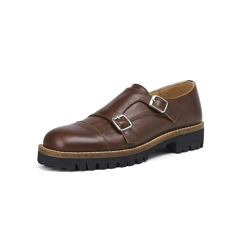 Monk Shoes Women Calfskin Genuine Leather Buckle Strap Brogue Style Round Toe Casual Ladies Flats Handmade
Monk Shoes Women Calfskin Genuine Leather Buckle Strap Brogue Style Round Toe Casual Ladies Flats Handmade