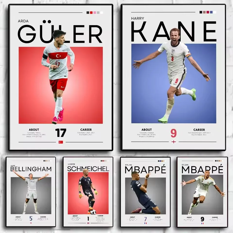 Famous Football Star Soccer Sports Player Art Poster Canvas Painting Room Bar Cafe Wall Decor Roomliving Room Bar Decoration
Famous Football Star Soccer Sports Player Art Poster Canvas Painting Room Bar Cafe Wall Decor Roomliving Room Bar Decoration