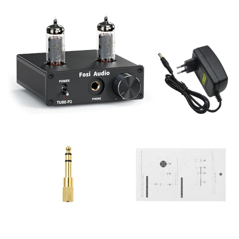 1 Set P2 Integrated Portable Headphone Amplifier Vacuum Tube Amplifier Mini Stereo Sound Quality with 6J4 Vacuum Tubes
1 Set P2 Integrated Portable Headphone Amplifier Vacuum Tube Amplifier Mini Stereo Sound Quality with 6J4 Vacuum Tubes