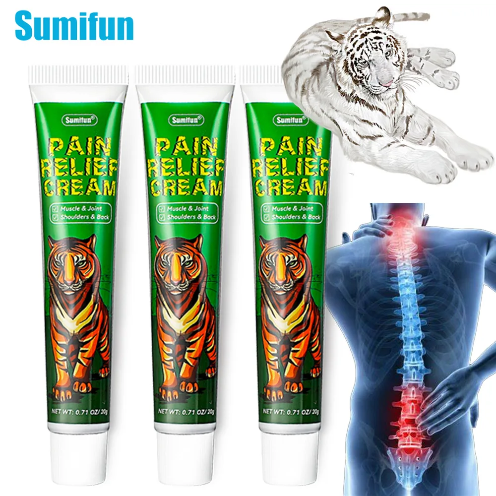 1/3/5pcs Tiger Plaster Analgesic Cream Rheumatoid Arthritis Lumbar Painkiller Knee Back Joint Muscle Pain Relief Health Ointment
1/3/5pcs Tiger Plaster Analgesic Cream Rheumatoid Arthritis Lumbar Painkiller Knee Back Joint Muscle Pain Relief Health Ointment